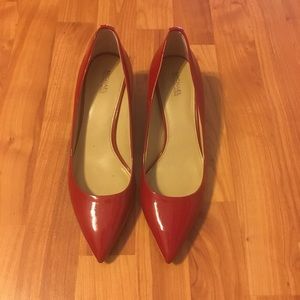 Red Michael Kors shoes